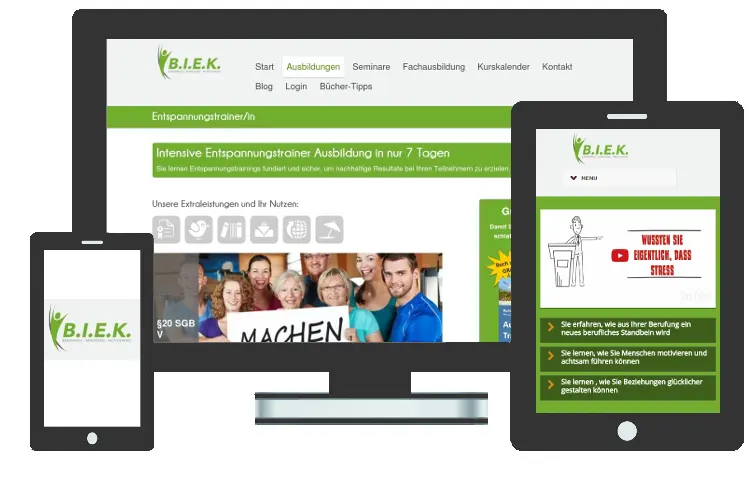 Webseite von B.I.E.K. – Bergsträßer Institut